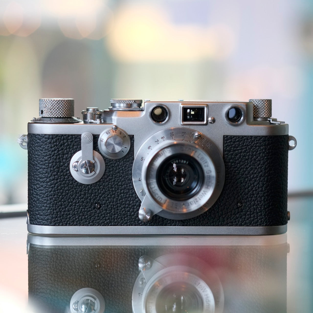 Leica IIIf (red dial) with 3.5cm f3.5 Summaron – Camera Traders