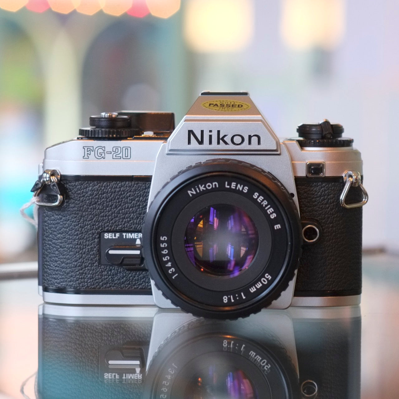 Nikon FG-20 with 50mm f1.8 Nikon Series E