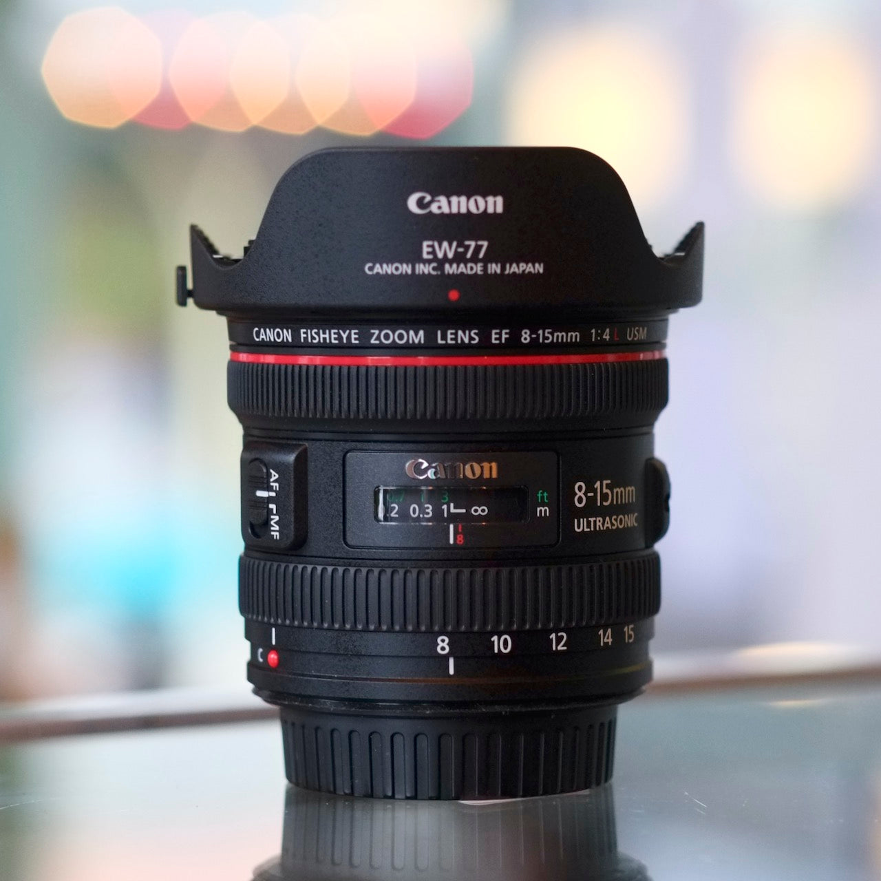 Canon EF 8-15mm f4L USM Fisheye Zoom