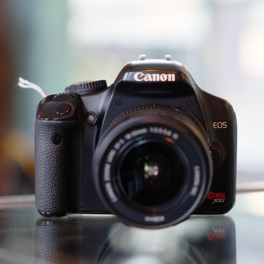 Canon EOS Rebel XSi with 18-55mm IS