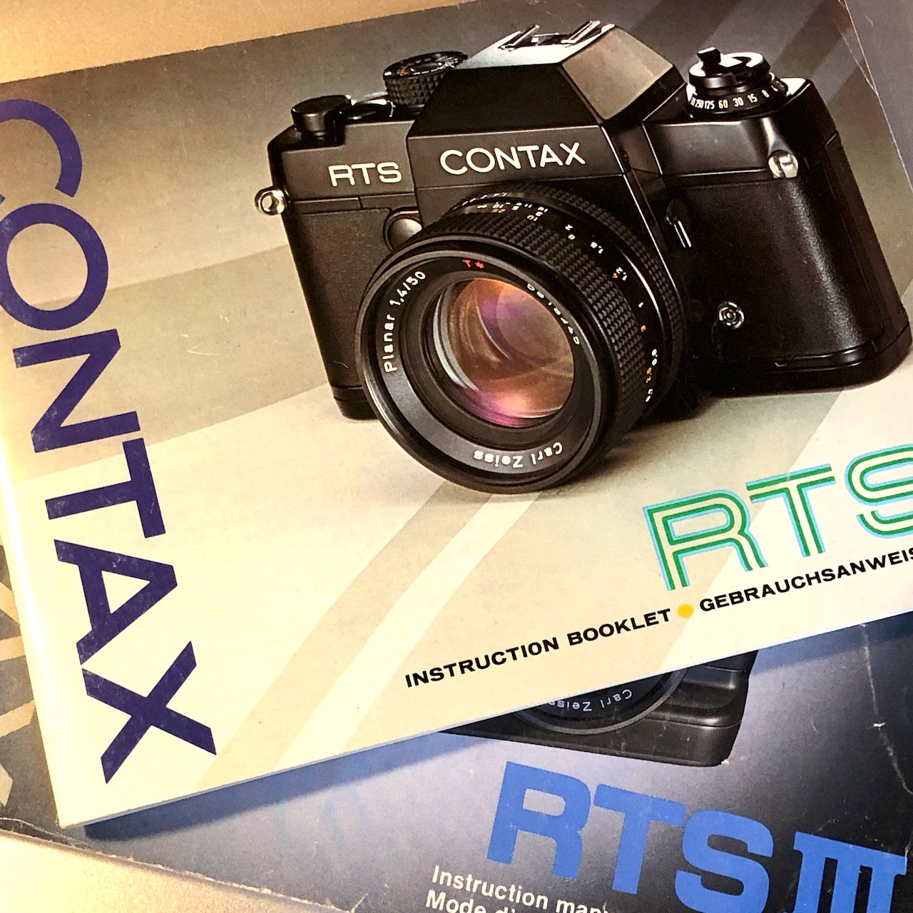 Contax Instruction Manuals