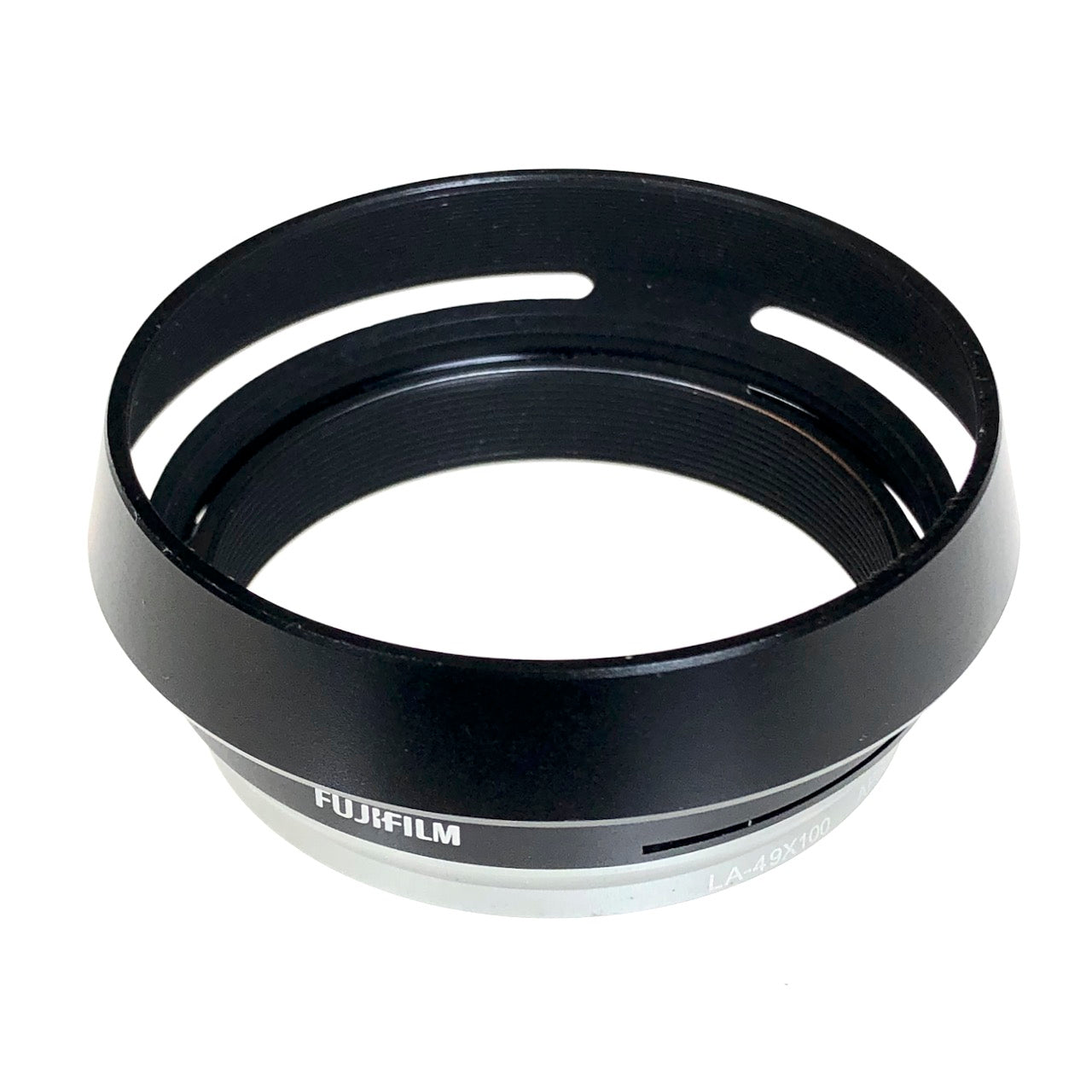 Fujifilm LH-X100 with generic adapter ring